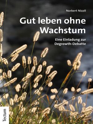 cover image of Gut leben ohne Wachstum
